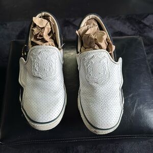 L.A.M.B. Leather Slip-On Sneakers